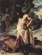 Francesco Hayez Samson und der Lowe painting